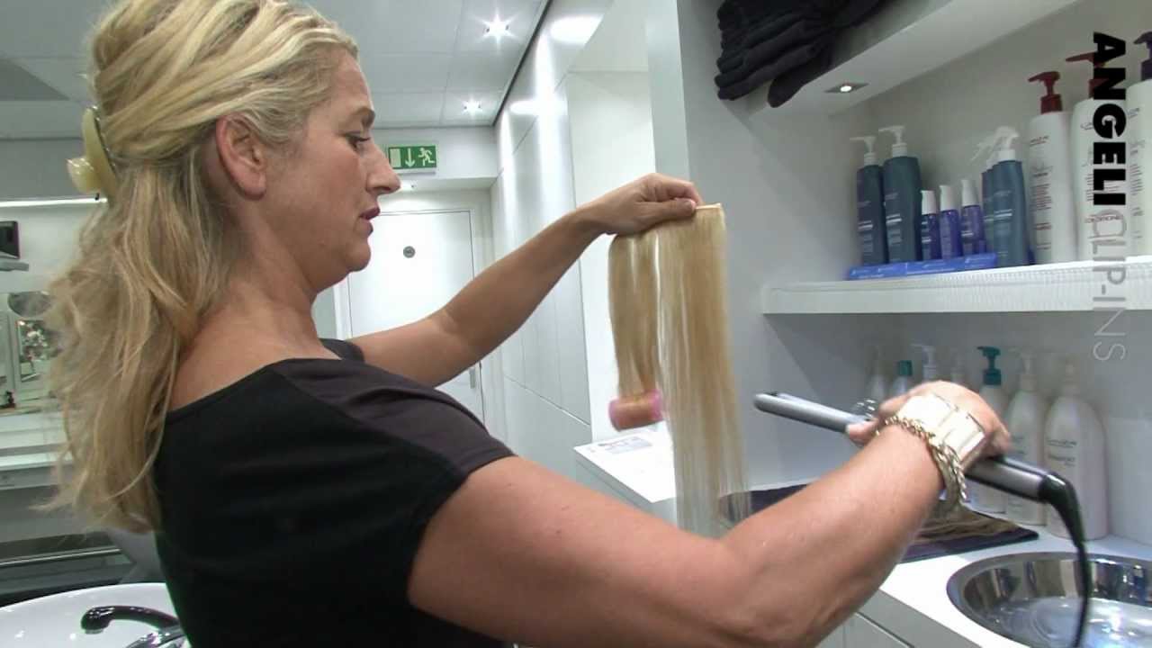 Clip-ins van Angeli Hairstyling, hoe deze te wassen.