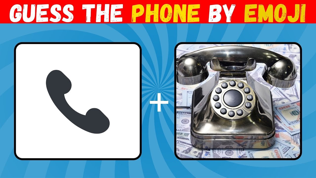 Guess The Phone By Emoji | 📱Emoji Quiz!📱🔍🤔