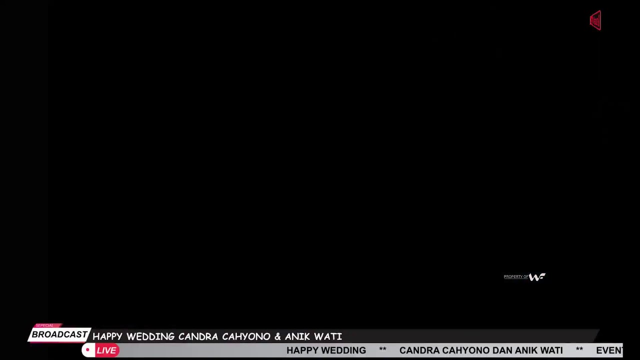 HAPPY WEDDING CANDRA CAHYONO & ANIK WATI