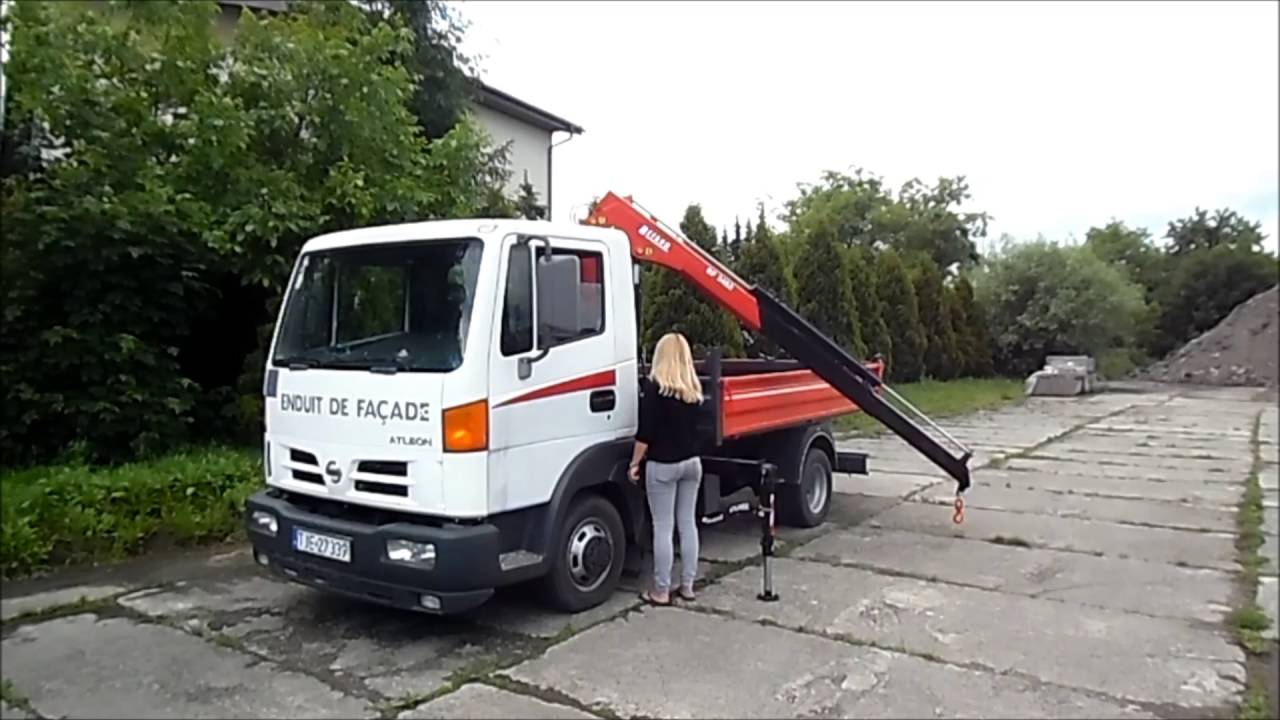 Nissan Atleon z żurawiem HDS BEFARD BF3402