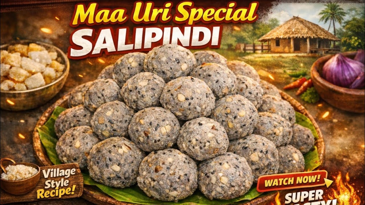 🔥 Maa Uri Special Salipindi Recipe | Authentic Village Style Salipindi |Traditional Andhra Special 😍