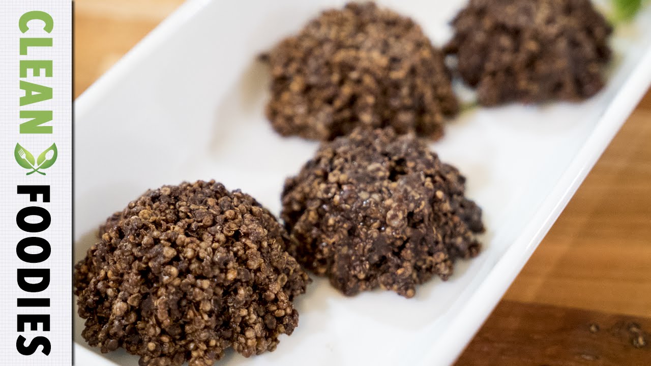 Quinoa and Cacao Crisps Recipe - Superfood Dessert, Gluten Free