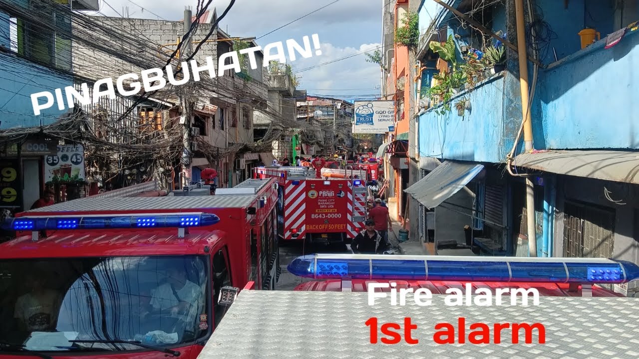 10-70 1st alarm @Nagpayong, Barangay Pinagbuhatan Pasig City | Manggahan Engine 2 Responding
