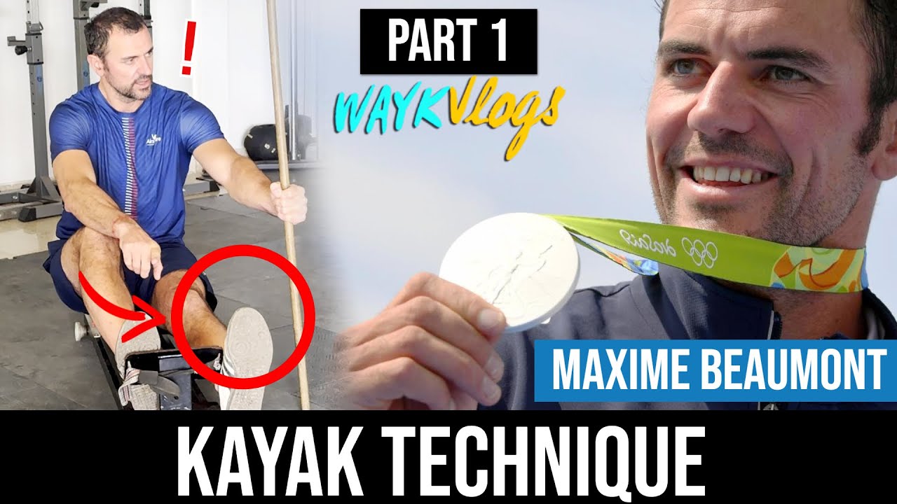 Clase de Técnica Para KAYAK Con MAXIME BEAUMONT MEDALLISTA OLIMPICO RIO 2016 🔥 Parte 1 🤠 WAYkVlogs