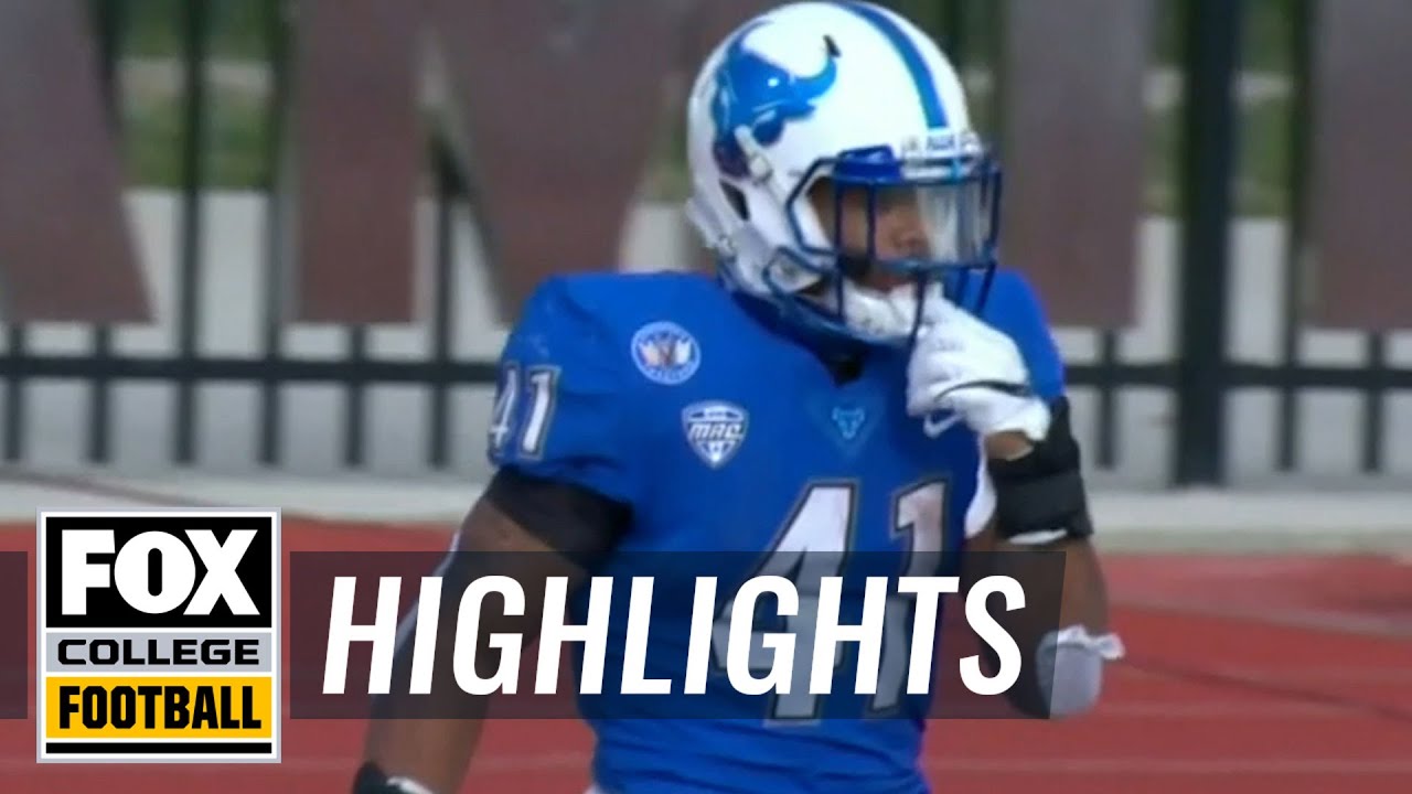 Buffalo RB Jaret Patterson ties NCAA record with 8 TDs, 409 rushing yards | HIGHLIGHTS | CFB ON FOX