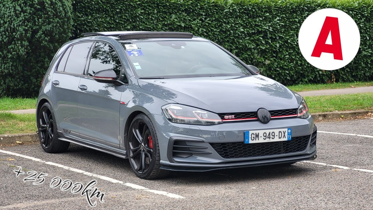 LE JEUNE PERMIS EN GOLF 7 GTI TCR ⚠️ ( Il parcours + de km qu'un routier ) 😱