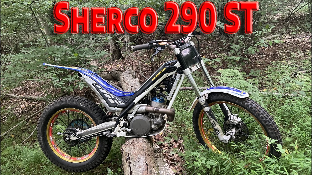 Ремонтирую этот триальный велосипед Sherco 290.