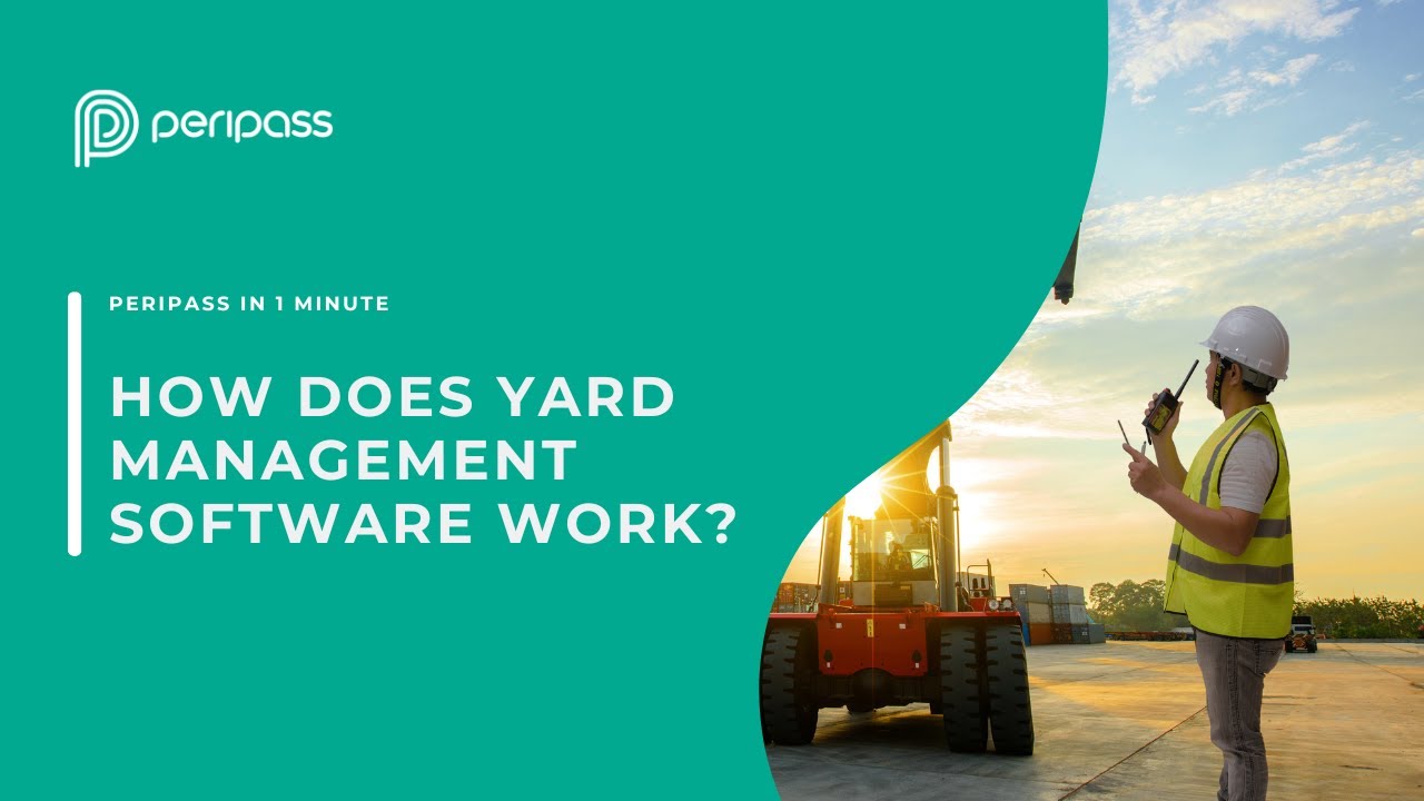 Peripass 1-min intro -  Learn how Yard Management Software works