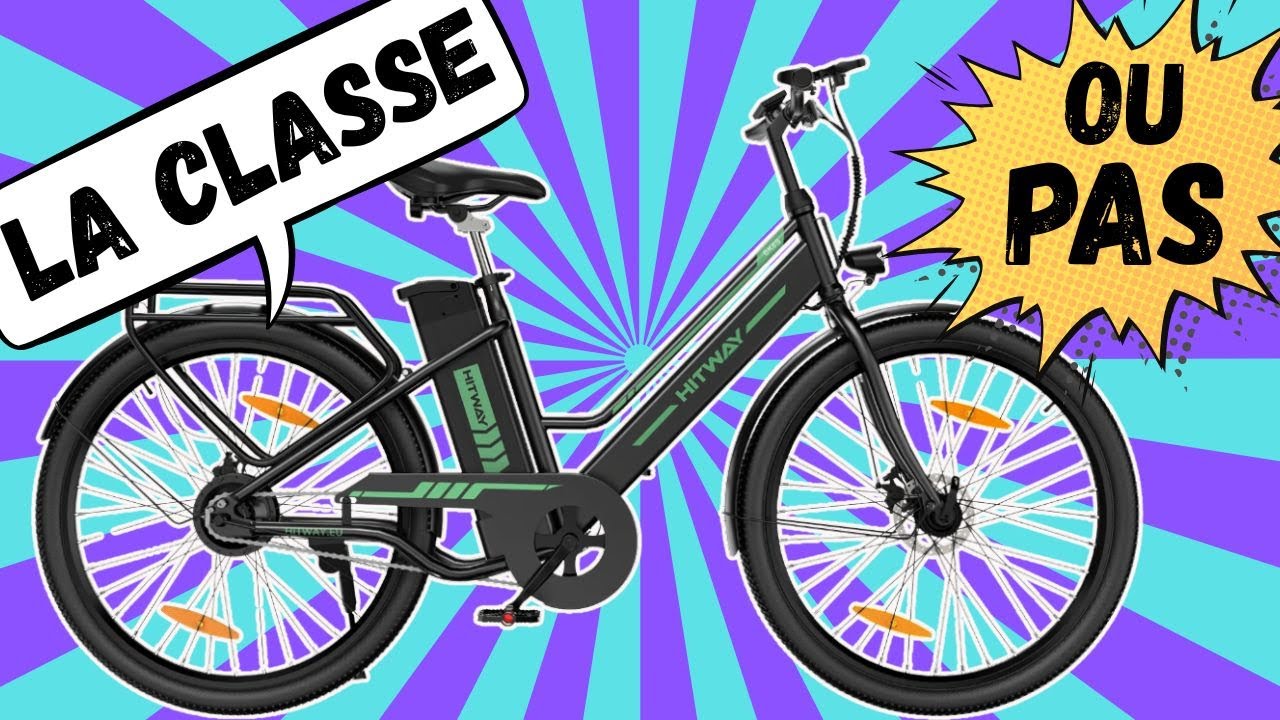 J'achéte un velo chez Darty (Hitway BK8S)