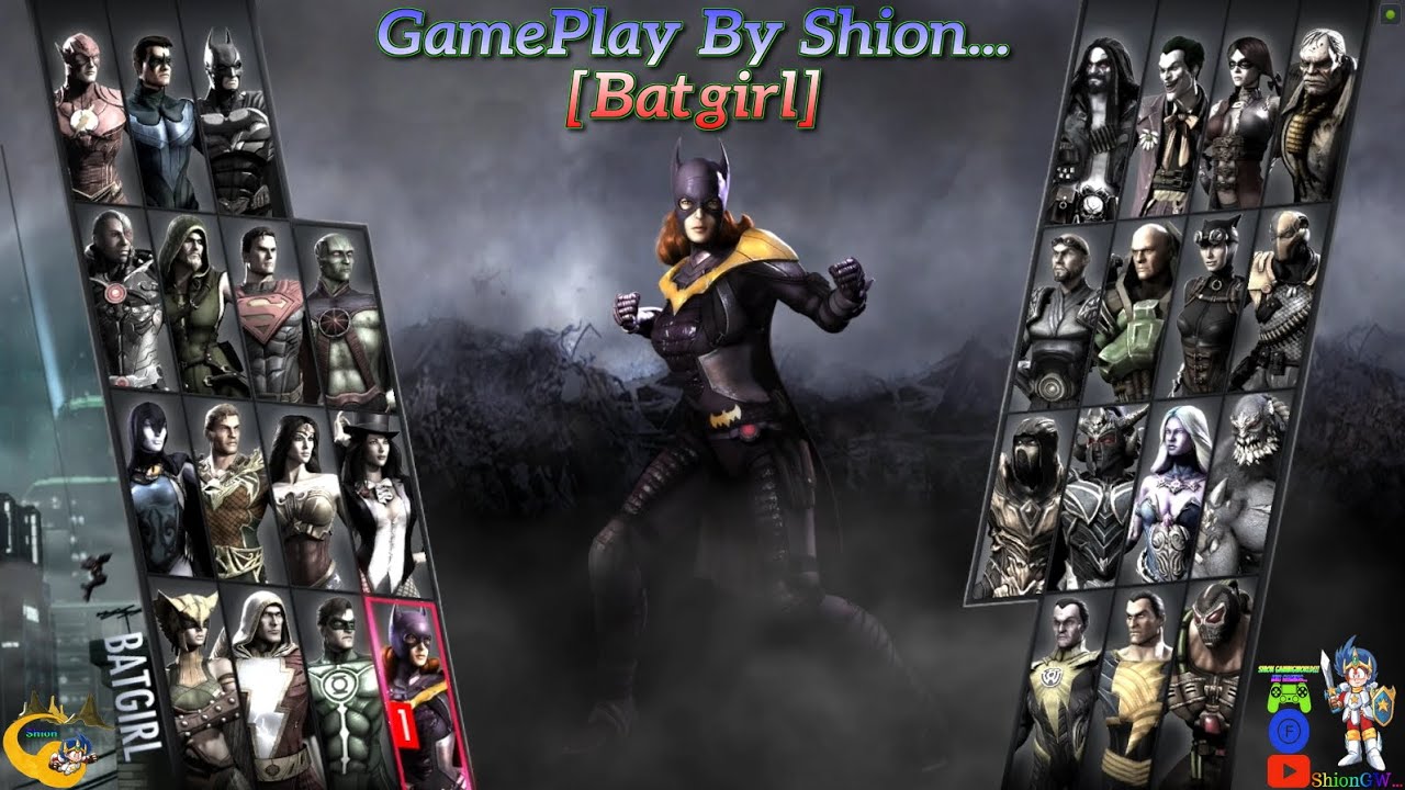 Injustice - Gods Among Us - UE - [GamePlay!!!] {PART15 - ARCADE} [Batgirl] (SHION) 😄🐲🎮🇵🇹