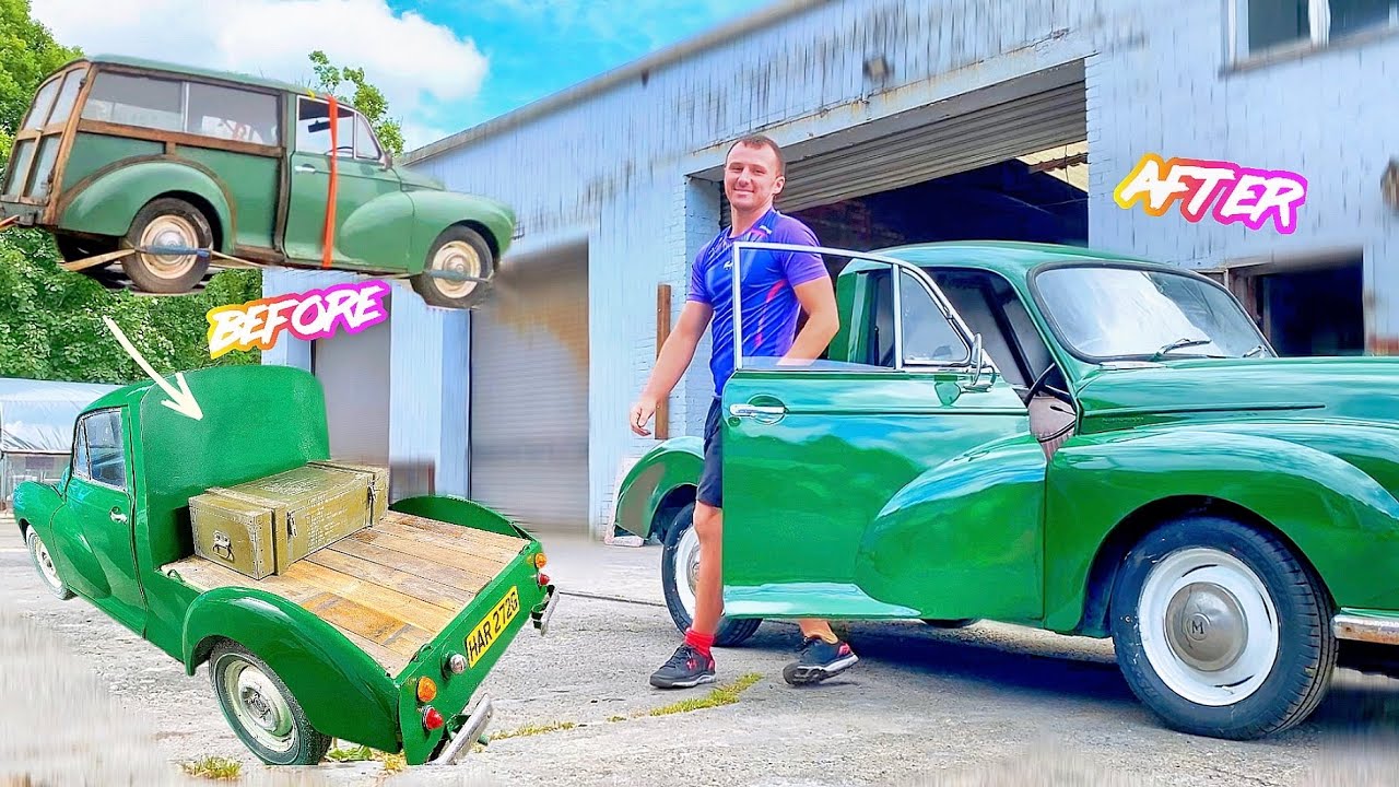 I made this 1960’s car into a pick up truck!