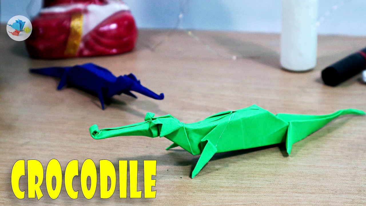 Detailed Origami Crocodile Tutorial – Perfect for Beginners! | origami crocodile