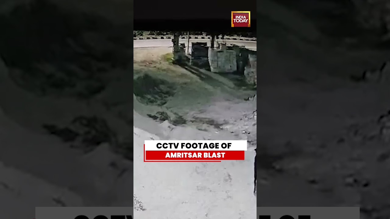 SHOCKING VIDEO | Second Blast in Punjab! Explosion Near BSF Camp Amritsar #amritsar #blast #bsf