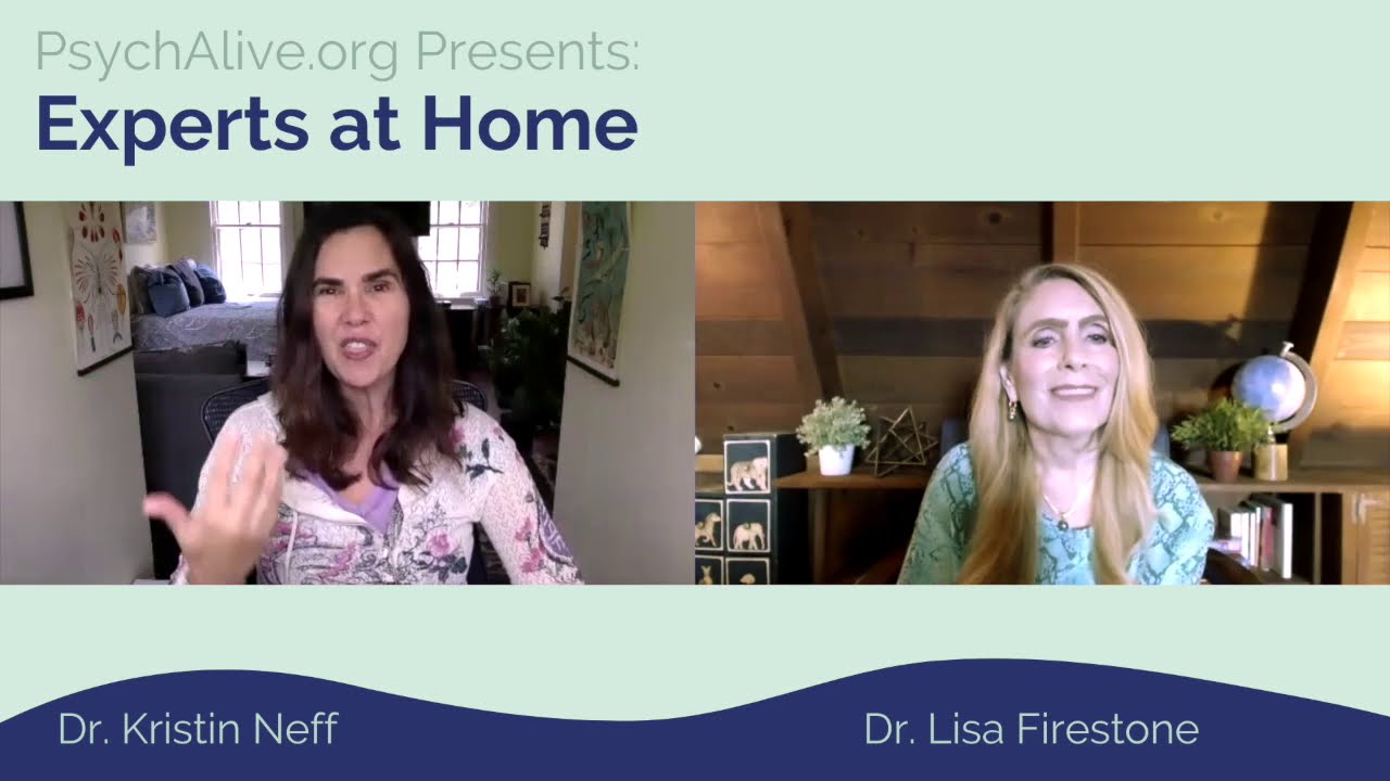 Experts at Home:  Dr. Kristen Neff on Self-Compassion