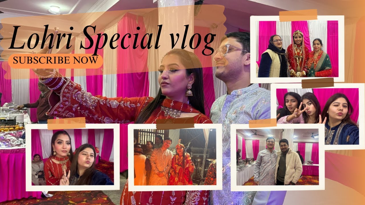 LOHRI SPECIAL VLOG | shaadi ki baad pheli Lohri | Newly Wed first Lohri celebration |