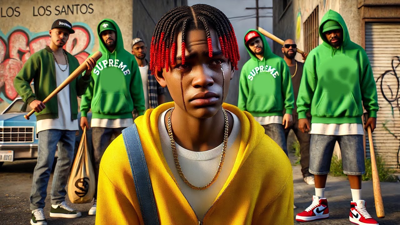 RIPORTO L’AUTO RUBATA A PAPÀ MA LA SUA GANG NON MI RICONOSCE E MI PICCHIA GTA 5 MOD VITA DA GANGSTER