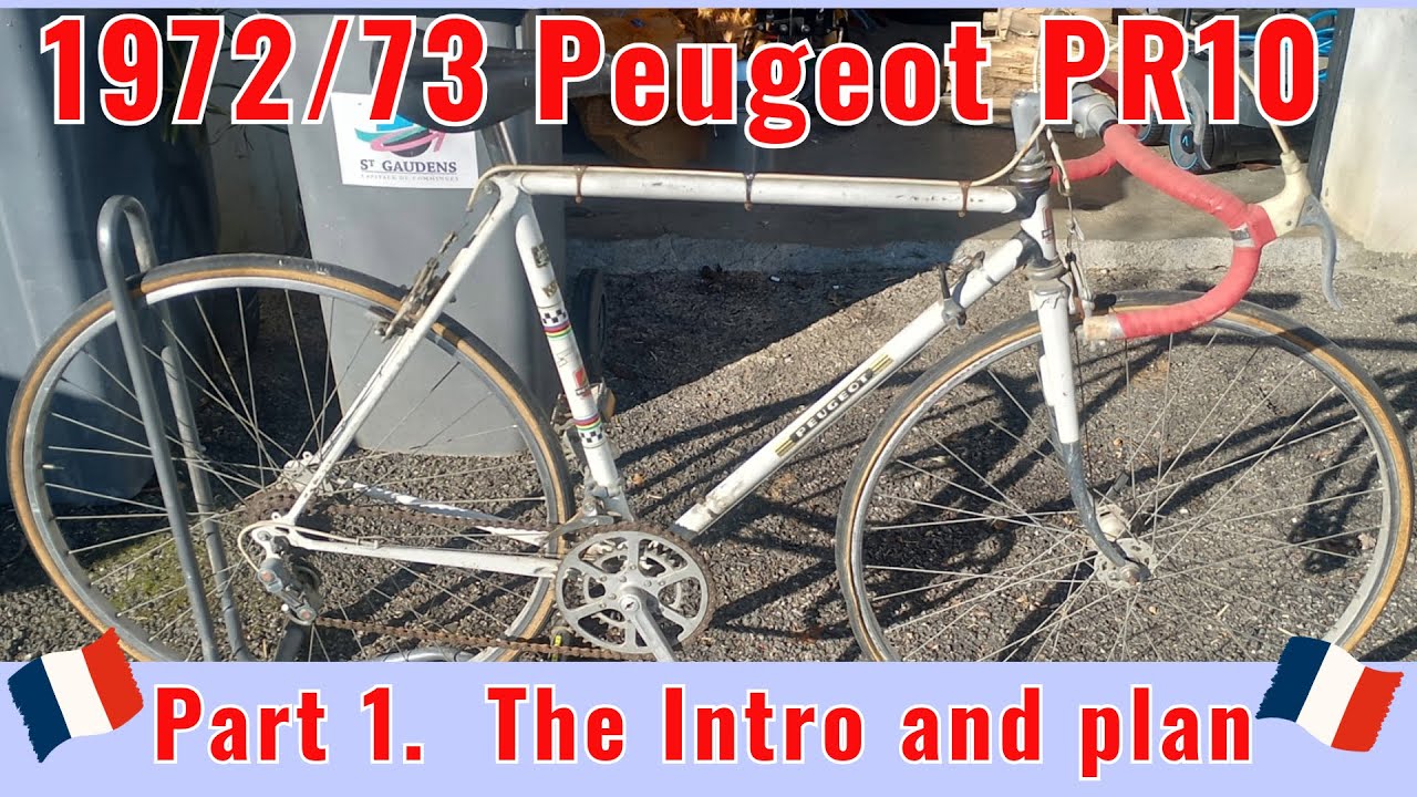 Part 1 of restoring a 1972 Peugeot PR10 road bike. Intro and plan