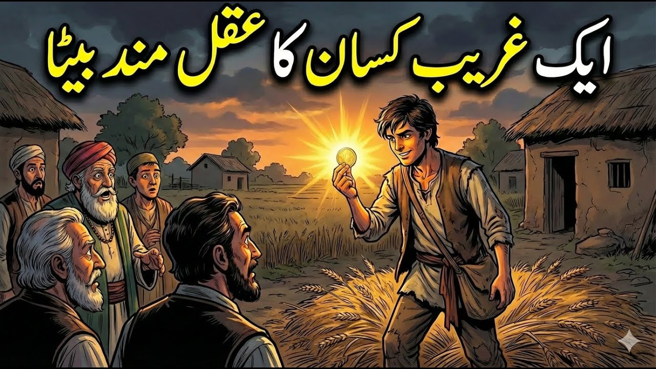 Ek ghareeb kisan ka aqalmand beta .Sabaq Amoz Kahani . Urdu Moral Stories . Islamic Stories