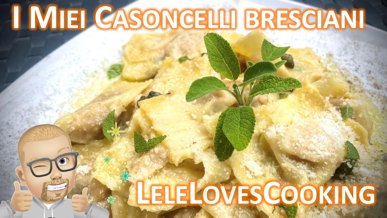 I miei Casoncelli Bresciani (My typical ravioli from Brescia)