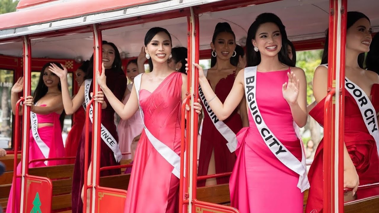 Miss Universe PH 2026 delegates greet fans at MOA Parade 