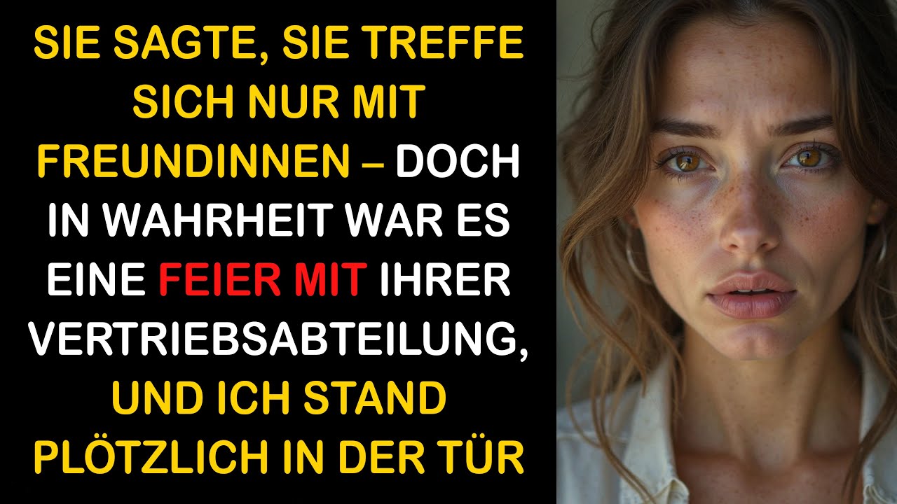 SIE SAGTE, ES SEI EIN MÄDELSABEND – DOCH ICH ERWISCHTE SIE AUF DER PARTY IHRER VERTRIEBSABTEILUNG