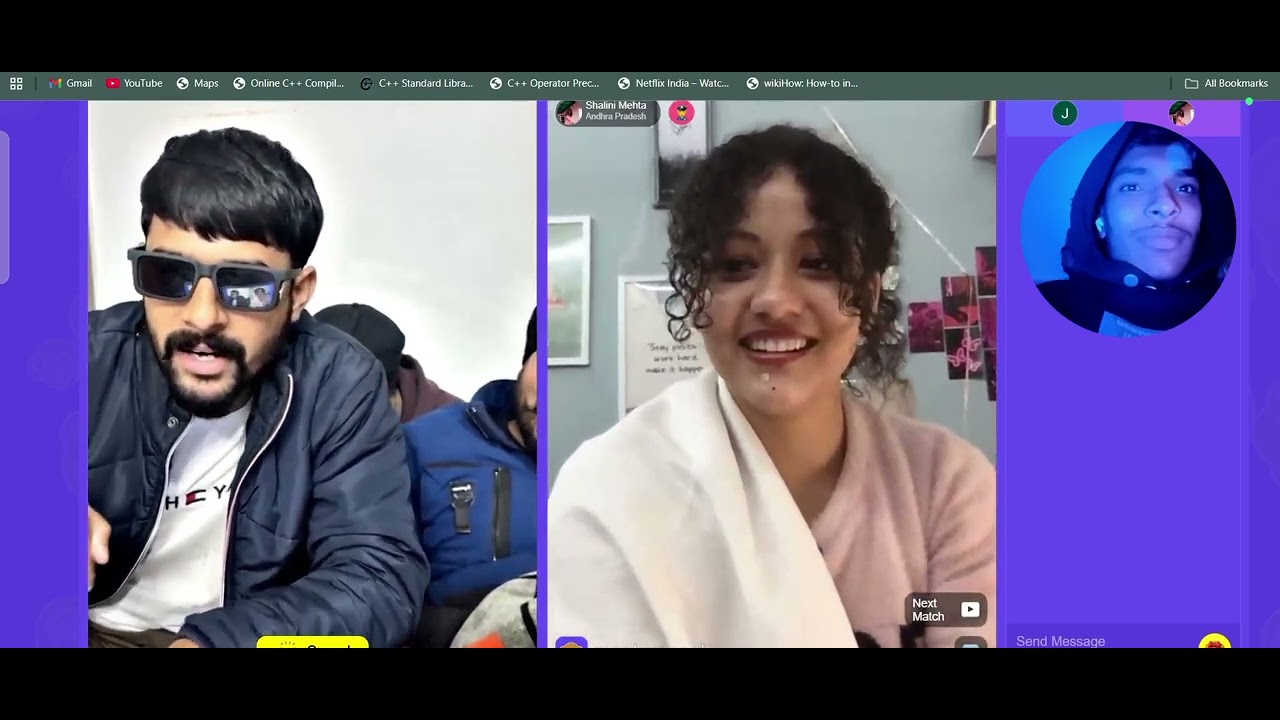 Live streaming cute 🥰 girl 💖#omegle #2026 