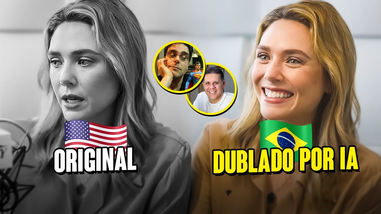 O FIM DOS DUBLADORES? A ASCENSÃO DA I.A NA DUBLAGEM!