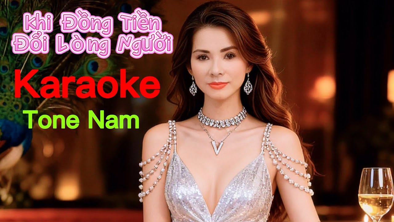Khi Đồng Tiền Đổi Lòng Người karaoke Có Lời Hát Tone Nam Sáng Tác Katelyn Nguyễn- Katelyn Official 