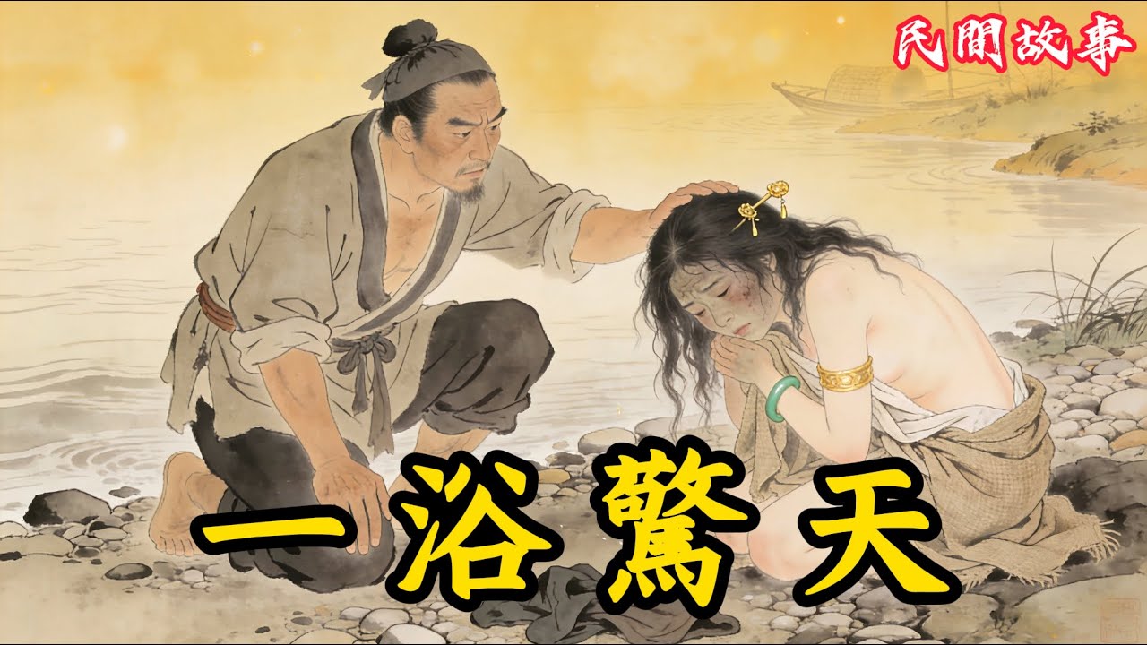 「雲舒老故事」漁夫善心救醜女，忍著噁心幫醜女洗澡，衣服落地瞬間，漁夫當場跪了#故事 #故事頻道 #故事分享 #故事汇 #民间故事 #正能量 #善有善报 #善恶有报