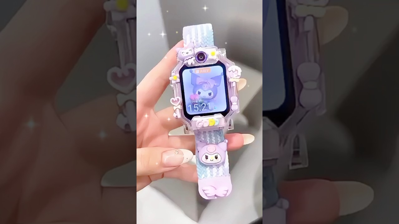 KUROMI JAM TANGAN BAGUS DAN LUCU #kuromi #mymelody #shortvideo #sanrio #kawaii #unboxing #shorts
