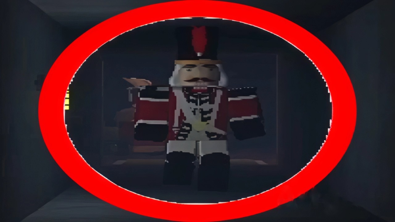 Nos Persigue un Cascanueces Siniestro en Roblox! | Sinister Nutcracker