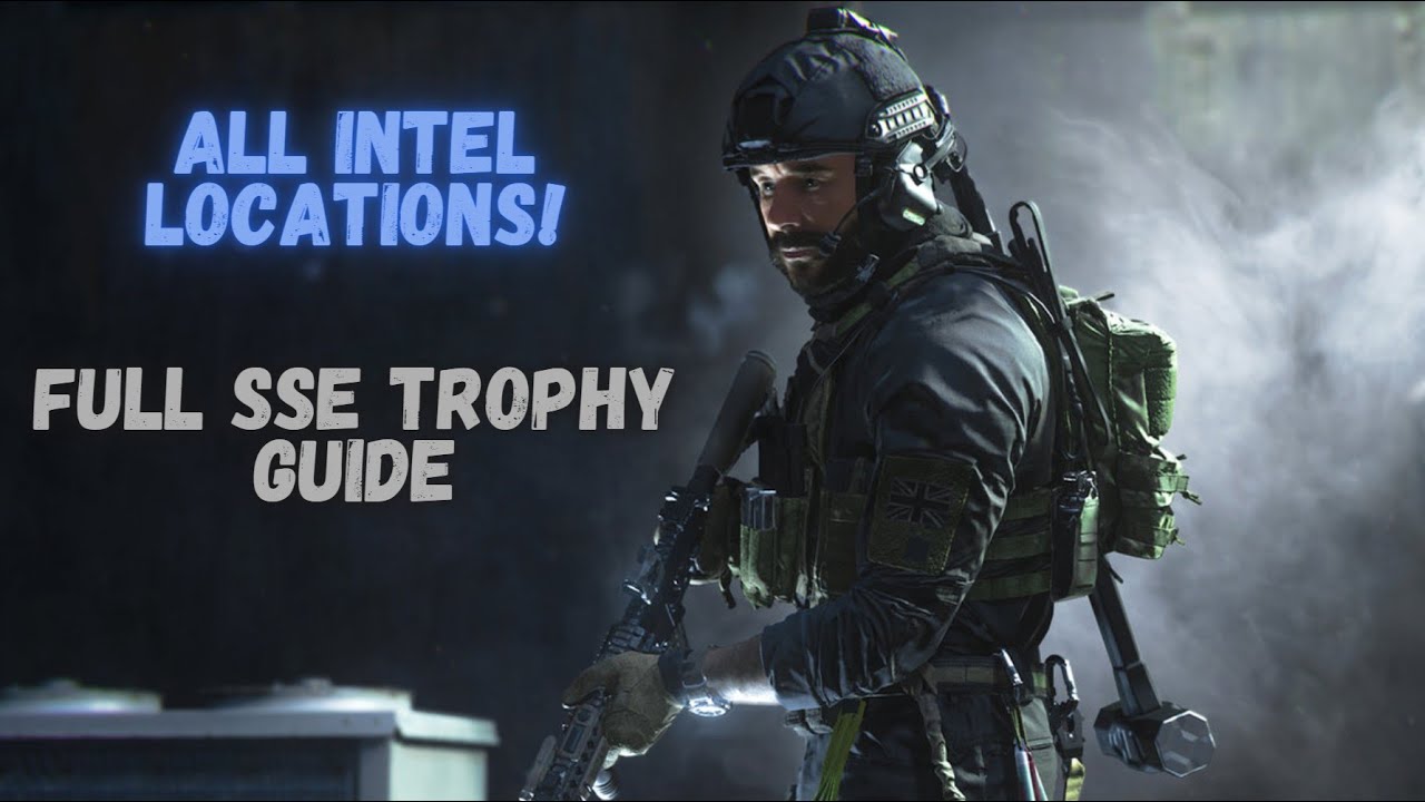 Modern Warfare 2 All Intel Locations - Full SSE trophy guide!