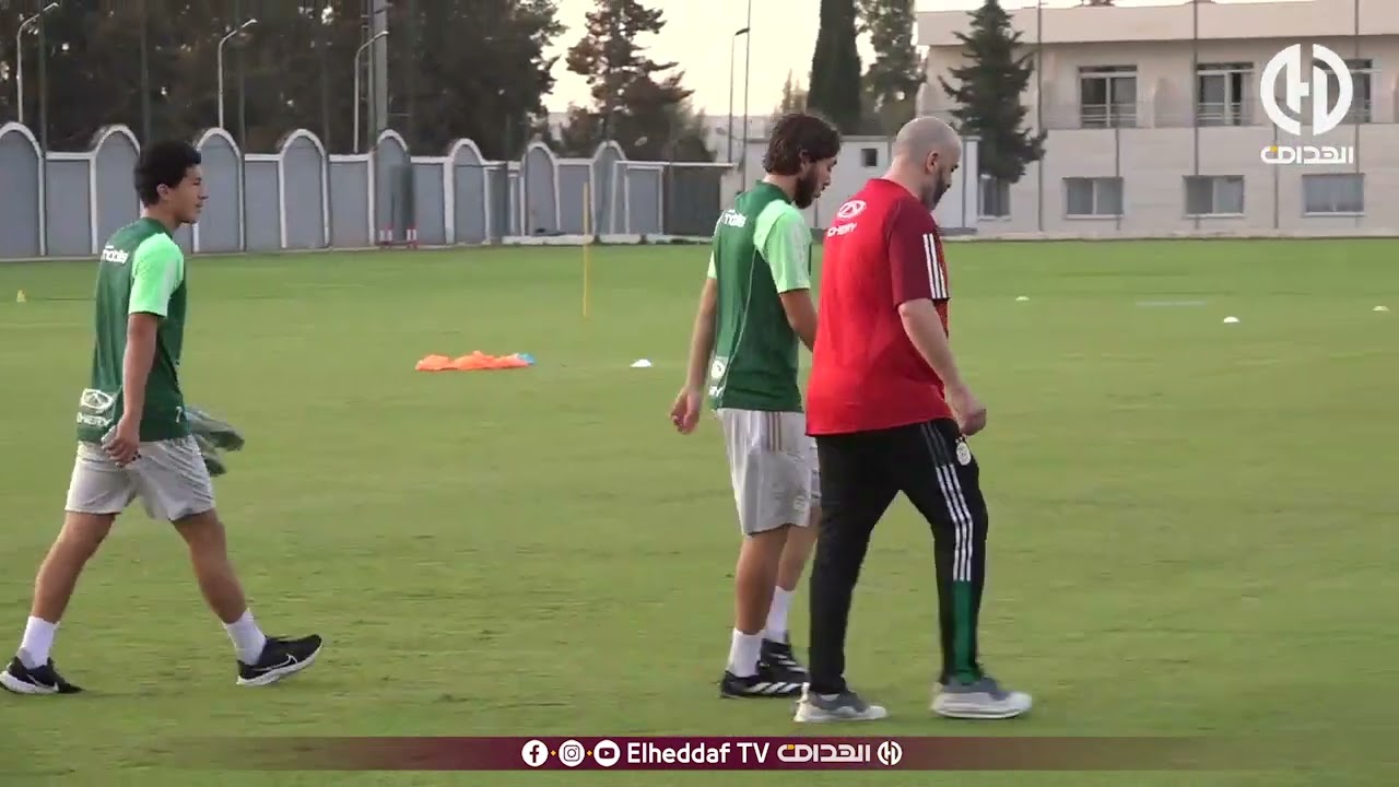 أجواء تحضيرات المنتخب الوطني استعدادا لمواجهة الطوغو