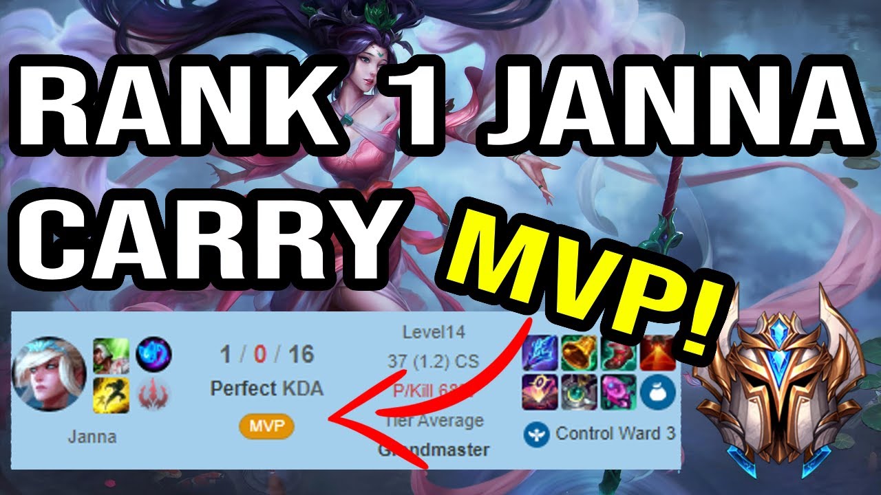 THIS IS HOW THE RANK 1 JANNA CARRIES A GAME - AP0CALYPSE JANNA REPLAY