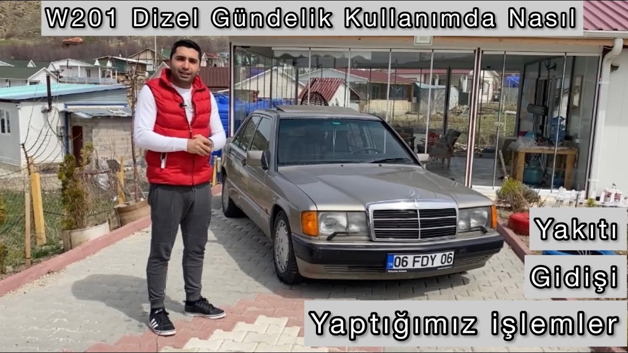 W201 Dizel Mercedes 190 | Yakıtı Gidişi | Yapılan İşlemler