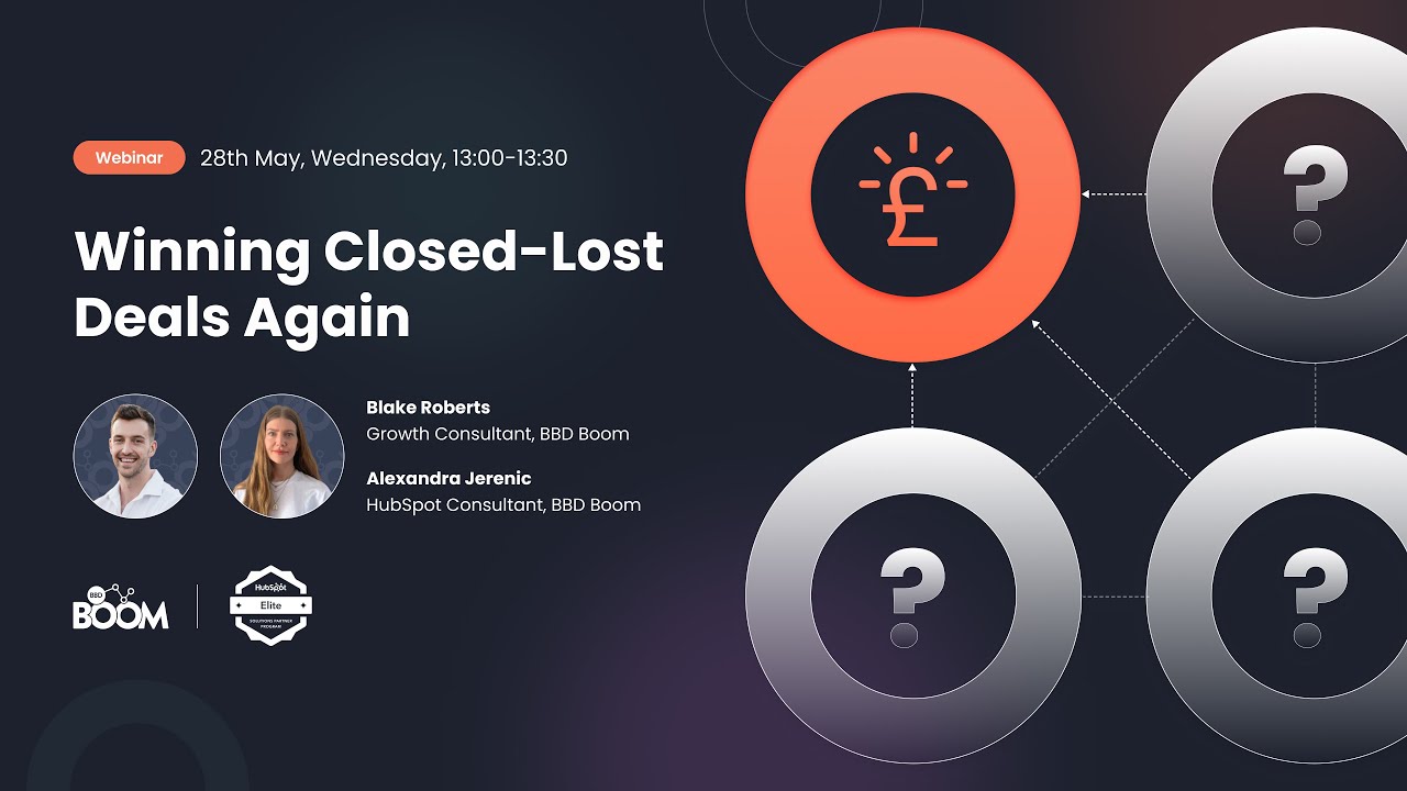 Winning Closed-Lost Deals Again | Webinar