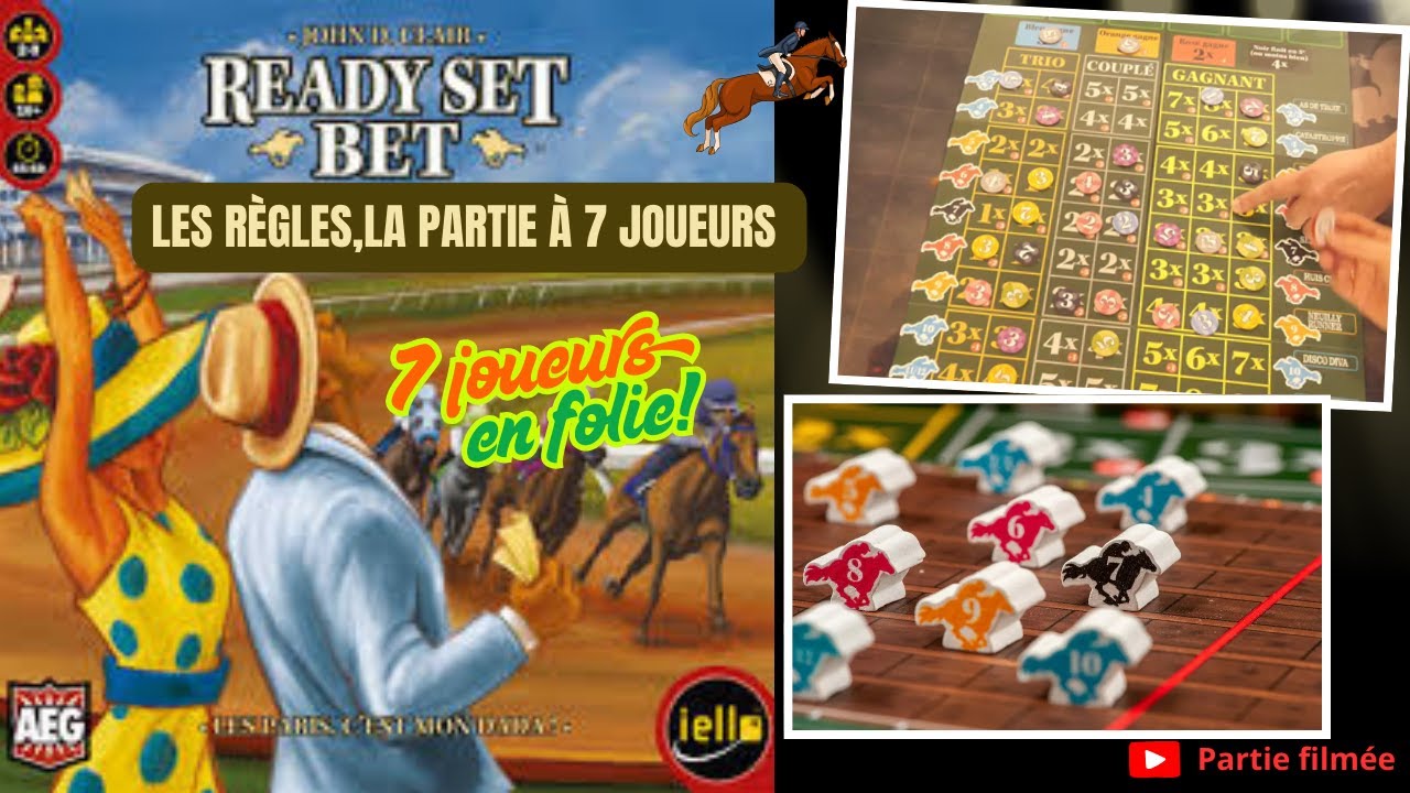[JDS]Ready Set Bet à 7 joueurs !Règles et partie survoltée#jds #jdp #j2s #jeudesociete #jeudeplateau