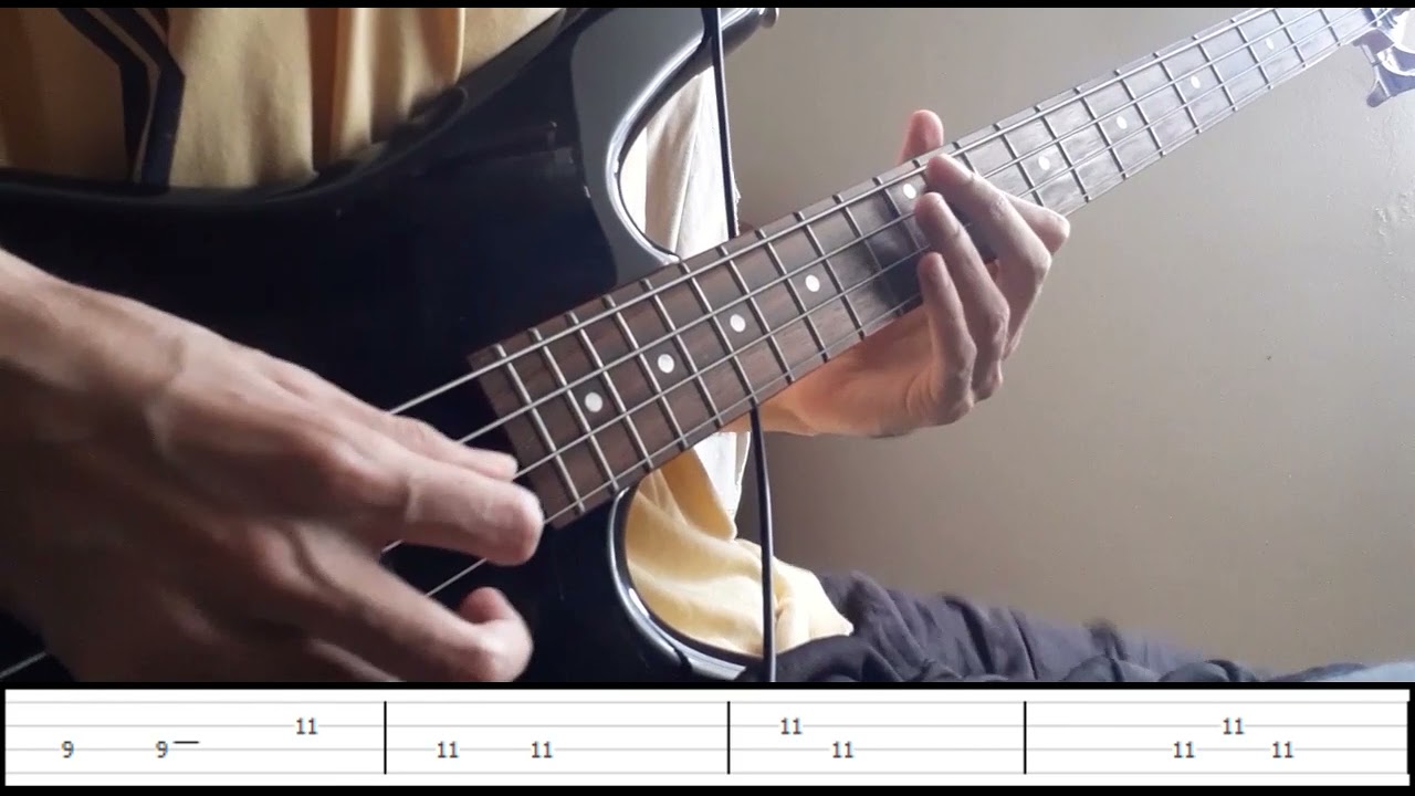 Los Mesoneros - Te lo Advertí (Bass cover) + TABS
