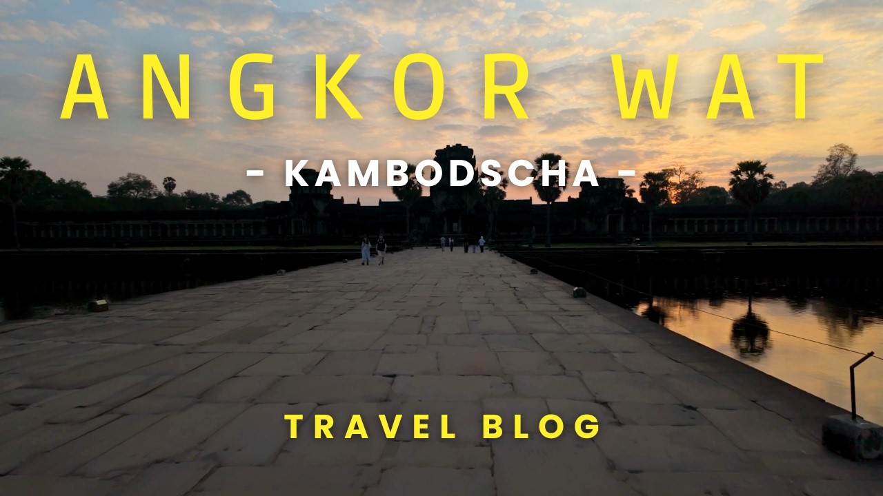 Ein Tag am ANGKOR WAT in Kambodscha 🇰🇭  | Motorradtour TravelBlog