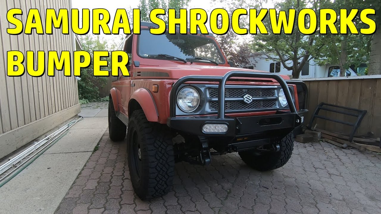 Samurai Shrockworks Front Bumper