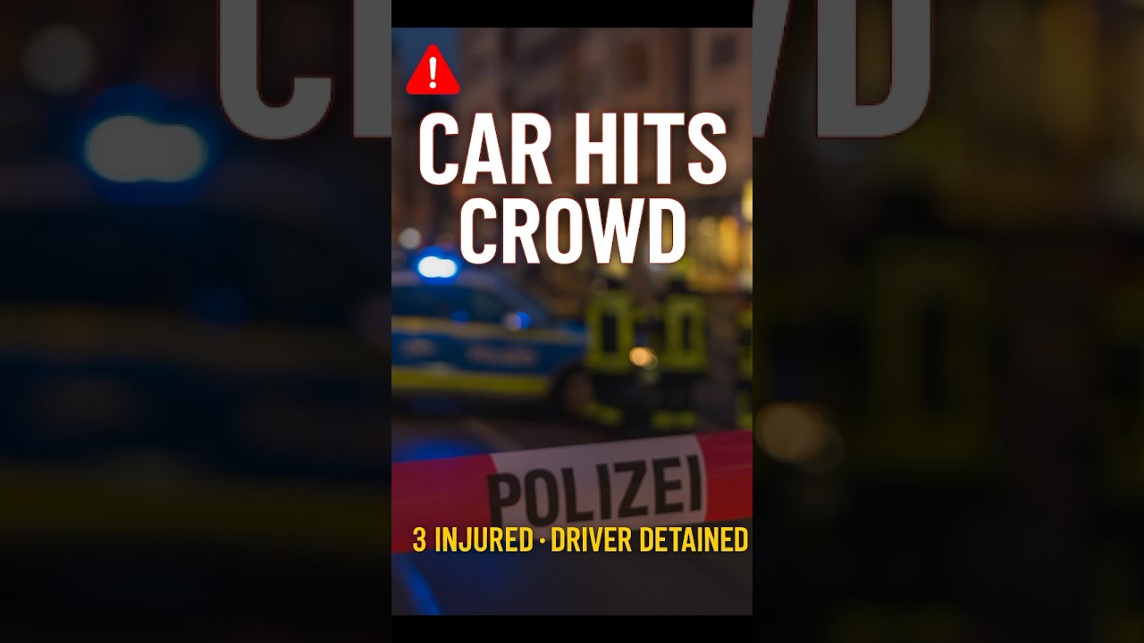 Stuttgart Emergency Response After Car Hits Crowd - What We Know