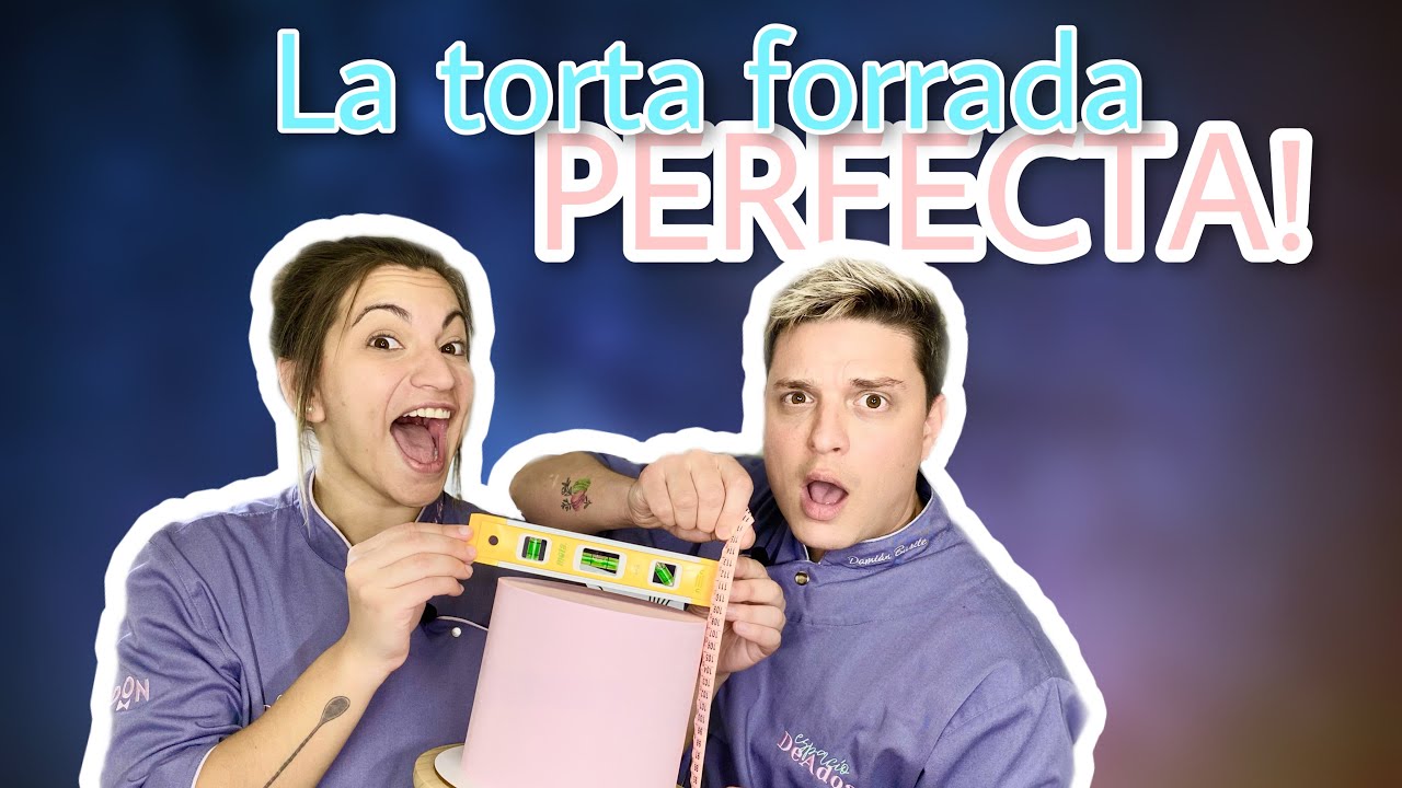 TORTA FORRADA PERFECTA! Forrado en paneles + resultado sorteo