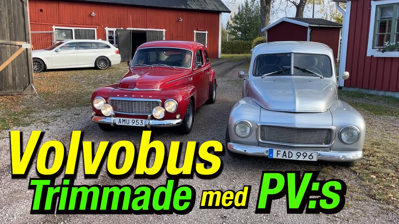 Trimmat Volvobus i Uppsala!