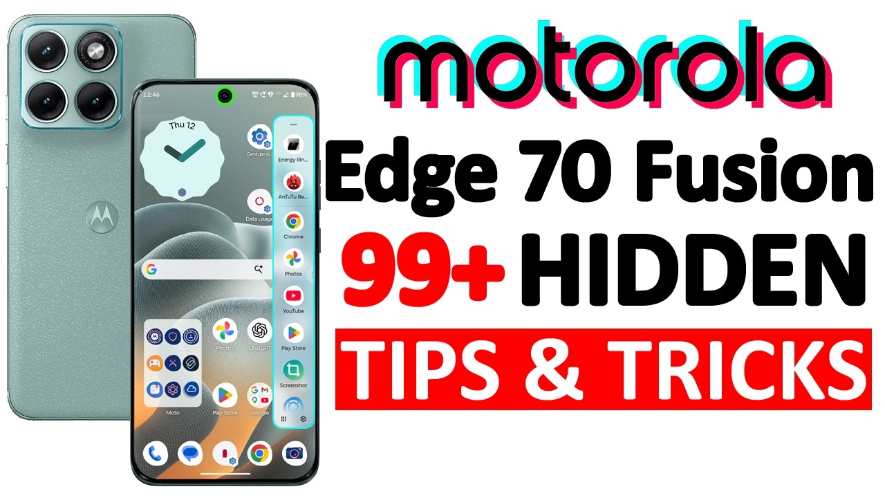 Moto Edge 70 Fusion 99+ Tips, Tricks & Hidden Features | Amazing Hacks - THAT NO ONE SHOWS YOU 🔥🔥🔥