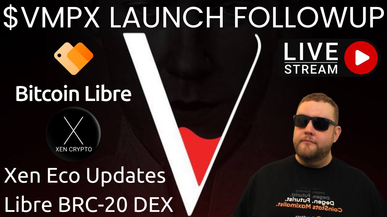 Tree City Trading Live! Ep. 42 -  VMPX Mint Follow-Up - Xen Launch Pad - Libre Wallet and BRC-20 DEX