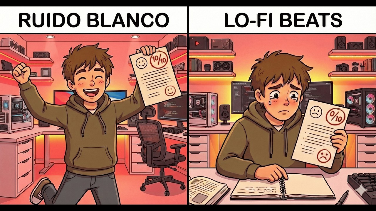 Por qué tu Playlist de estudio está ARRUINANDO tu cerebro