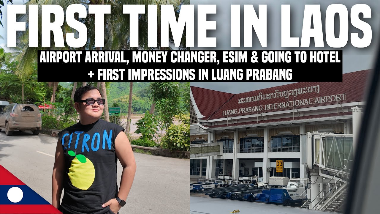 FIRST DAY in LAOS + First Impressions in LUANG PRABANG 🇱🇦 | Ivan de Guzman
