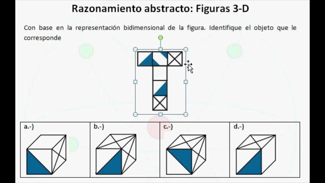 Razonamiento Abstracto - Figuras 3D 002