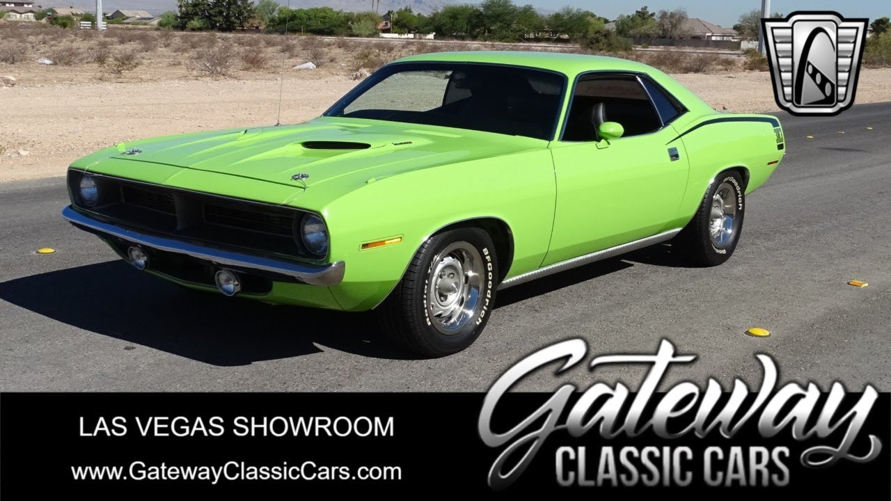 1970 Plymouth Cuda - Gateway Classic Cars - Las Vegas #748