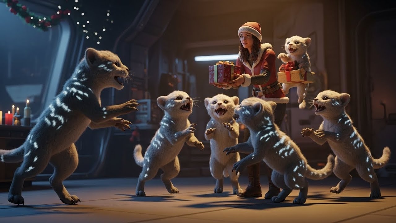 Human Gave Christmas Gifts to the Cubs — They Danced in Joy